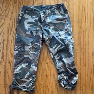 INC International Concepts Camouflage Cargo Pants